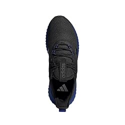 adidas Men's Kaptir 4.0 Sneaker, Black/Black/Lucid