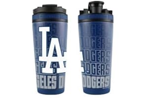 WinCraft Los Angeles Dodgers 26oz 4D Stainless Steel Ice Shaker