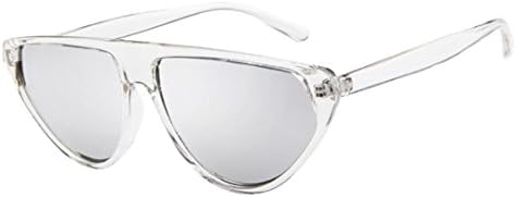 Mintu Fashion Vintage Unisex Sunglasses, Retro Glasses Aviator Mirror Lens (C)