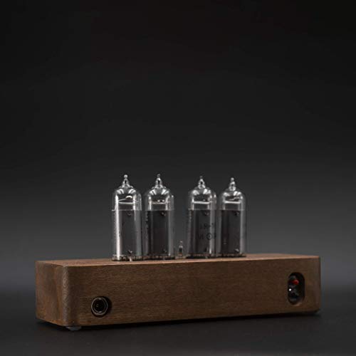 Nixie Tube Clock with New and Easy Replaceable IN14 Nixie Tubes Like