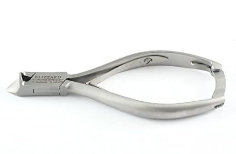 Kopfschneider Premium Autoklaven Klasse - Nagelzange Eckenzange BLIZZARD® 14 cm – Nagelschneider Edelstahl Rostfrei Doppelbla