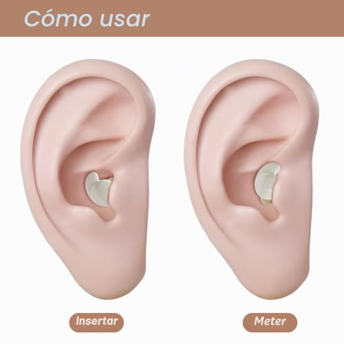 esonstyle Sleep Headphones, Mini Wireless Side Sleep Headphones Bluetooth 6.0, Liquid Silicone, Invisible Headphones for Sleeping Workout Work Travel