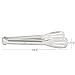 9-Inch Kitchen Tongs, Stainless Steel Serving Tongs Set 2 Pack for Barbecue, Cooking, Salad, Grilling, Serving and Frying