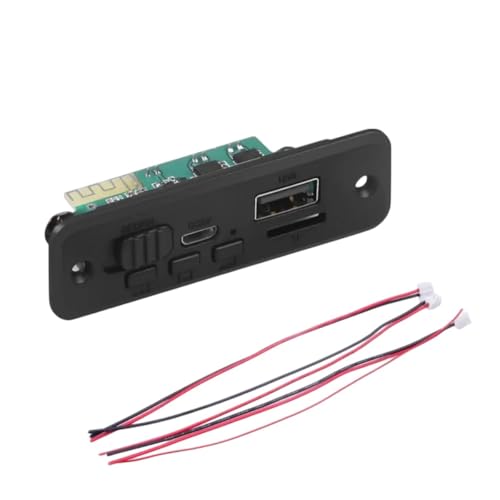 Dc 5V 6W Amplifier Mp3 Decoder Board 2 * 3W Bluetuth 5.0 Music Player USaB Module FiM AURX Radlo Handsfree Call for Car Speaker