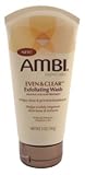 Ambi Skincare Even & Clear Exfoliating Wash, 5-Ounce Tube