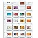 Print File 2x2-20B Archival Storage Page for 20 Slides - Pack of 25 - 050-0270 primary