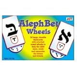 Aleph Bet Flashcards with Vowel Wheels