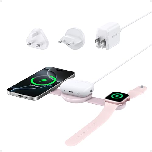 Anker MagSafe Compatible 3-in-1 Wireless Charging Station... en promo sur Amazon
