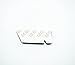 PB-Autoparts M3 Matt Black Metal Badge Decal Emblem For BMW Size 8.5x3.5cm