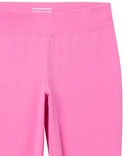 AMAZON ESSENTIALS SOFT LEGGINGS FOR WOMEN, BRIGHT PINK COLOR, LARGE