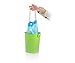 Kitchen Trash Bag, Drawstring 4 gallon Capacity, 15.7" Width x 16.9" Height Blue (Box of 60)