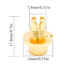 RTRHINOTUNING Wheel Rivets Nuts Set of 100 for