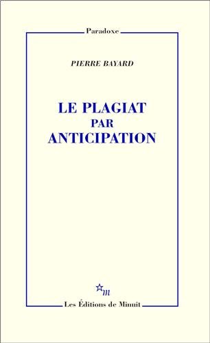 Le  plagiat par anticipation