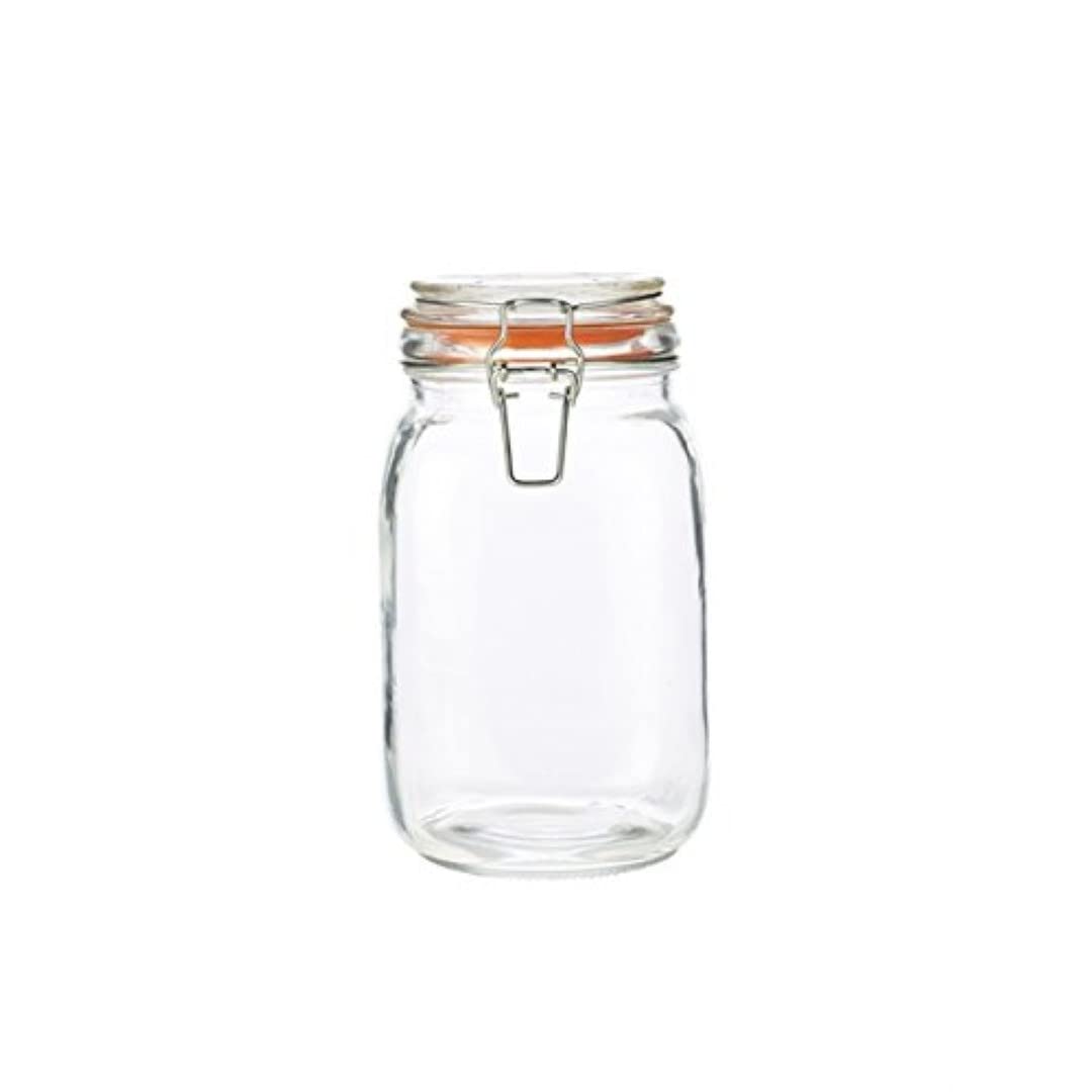 Genware NEV-TJ-15 Glass Terrine Jar, 1.5 L