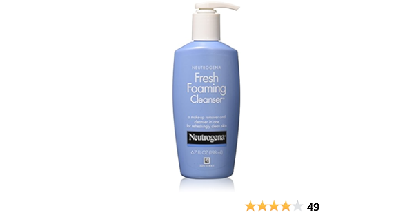 neutrogena fresh foaming cleanser precio