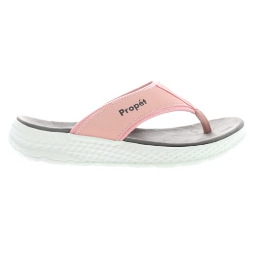 Propét Women's TravelActiv FT Sandals, Pink, 6 X-Wide US