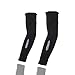 4ucycling Unisex Compression Fit Athletic Thermal Arm Sleeves Fleece Arm Warmers