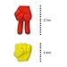 BcPowr 50PCS Hand Shape Pencil Eraser Caps, Pencil Erasers For Party Favors Games Prizes Pen Cap Toppers Pencil Top Erasers Cap Erasers Eraser Tops Pencil Eraser Toppers School Erasers Eraser Pencil E