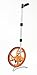 Keson RR318N Contractor Grade Measuring Wheel, Ft. & In., Ft. & In., 12-1/2-Inch Diameter, Orange, Large - Circumference: 3 ft