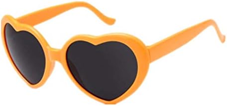 orange heart sunglasses