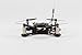 Usmile Kingkong Smart100 Super Lightweight 100mm Micro Brushed Carbon Fiber Quadcopter Frame for Mini Micro Nano FPV Racing Support for 820 8.520mm Motor
