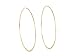 Michael Kors Women's Heritage Whisper Hoop Earrings Gold Hoop Earrings