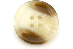 10 PCS 4 Holes Round Pattern Resin Buttons Flatback Sewing Button Favorite Findings Basic Buttons for Clothing Arts Crafts Pr