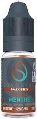 Tabac Menthe Zéro Savourea - 0 MG