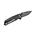 Firebird Folding Knife F7603-CF by Ganzo Pocket Folding Hunting Knife Carbon Fiber Handle SS Blade with Ball Bearing Pivot