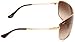 Ray-Ban Women's RB3466 Shield Sunglasses, Arista/Brown Gradient, 35 mm