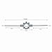 MIKIKI Round Die Stock Handle Wrench Holder with Removable Handle, 38mm 1-1/2 Inch Diameter (M12-14)