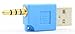 Importer520 Blue - Compatible with iPod Shuffle 2nd Generation USB Charger Adapter