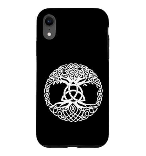 Celtic Ireland Viking Celtic Knot Pattern Tree Case for iPhone XR