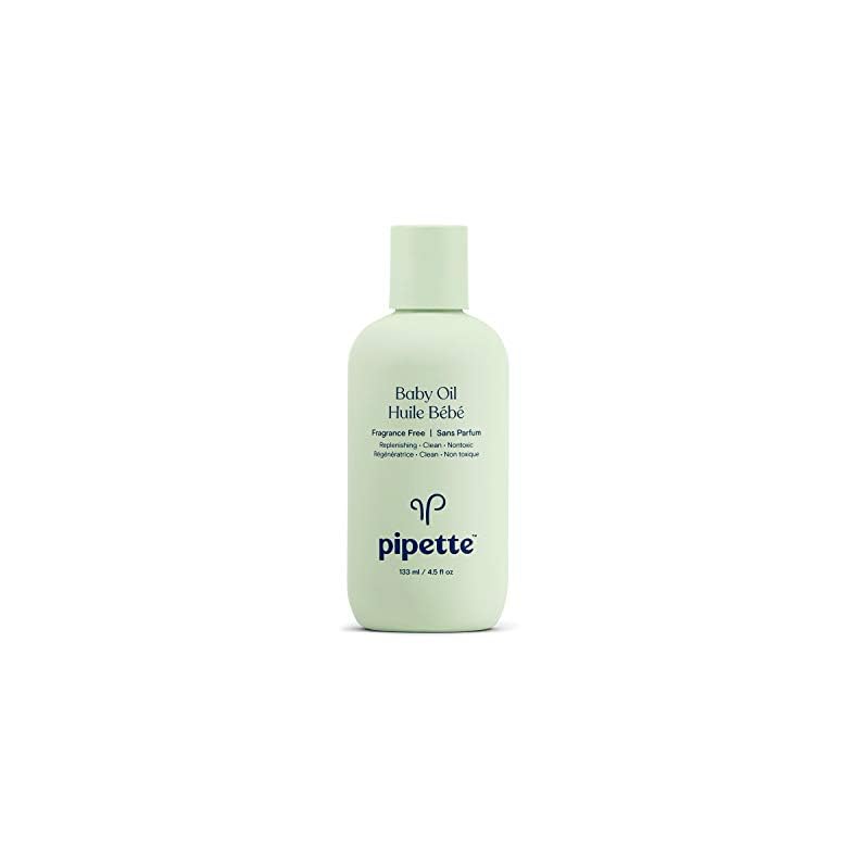 Pipette Baby Oil – Nurture, Moisturize Baby Skin, Vitamin E, Sensitive, Dry Skin, Fragrance Free with Renewable Plant… Pipette Baby Oil – Nurture, Moisturize Baby Skin, Vitamin E, Sensitive, Dry Skin, Fragrance Free with Renewable Plant…