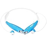 Blue Wireless Bluetooth Version 4.0+EDR HV-800 Neckband Sport Stereo Universal Headset Headphone for Smartphone