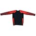 Sanabul Kids Essential Long Sleeve Rashguard Youth BJJ Childrens Martial Arts - RED, Medium