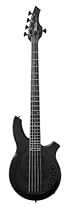 Music Man 162-66-64-P2 Ernie Ball Bongo 5 String HH Stealth 5-String Bass Guitar, Black

