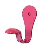 SmartHook ColorZ Garment Friendly Single Hook Bright Pink