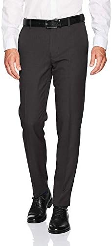 Van Heusen Men's Slim Fit Stretch Flat 