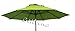 BELLRINO DECOR Replacement SAGE GREEN STRONG AND THICK Umbrella Canopy for 9ft 8 Ribs SAGE GREEN (Canopy Only)