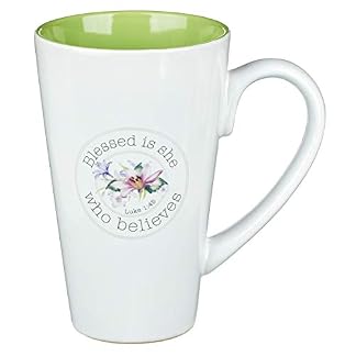 Blessing From Above Luke 1:45 Coffee Mug