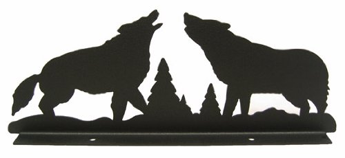 Howling Wolves Mailbox Topper