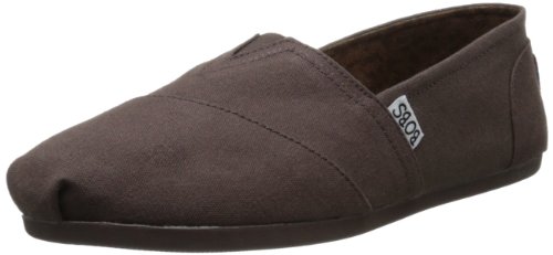 BOBS from Skechers Women s Plush Peace and Love Flat,Chocolate,8 M US BOBS from Skechers Women s Plush Peace and Love Flat,Chocolate,8 M US