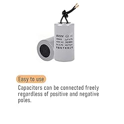 FOCMKEAS CBB60 Run Capacitor 450V AC 2 Wires