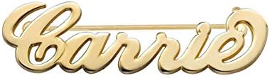 Delicate Personalized Any Name Novelty Brooch Charm Commemorate Custom Monogram Initial Letter Pins Jewelry