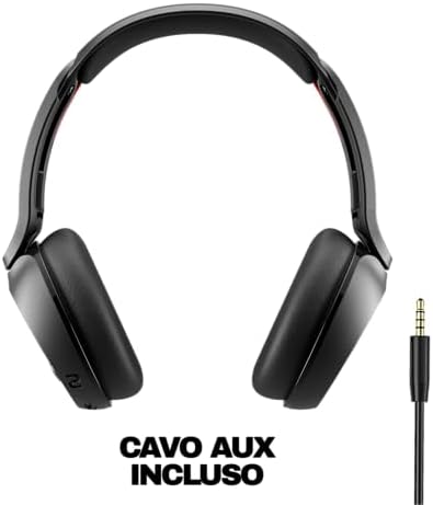 Icon 180 Wireless On-Ear Bluetooth Headphones, Up to 50 Hours Battery, Lightweight and Travel Ready, Secure Fit, Sweat and Water Resistant, Microphone iPhone Android - True Black