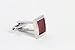 Red Enamel Cufflinks for Men Gift Boxed By Digabi