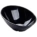 G.E.T. B-788-BK Angled Cascading Serving Bowl for Salads, Rice and Dessert, 16 Ounce / 8