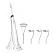 Electric Sonic Dental Calculus Plaque Remover Tools,homgeek Scraper Plaque Tartar Remover Dental Teeth Cleaning,5-in-1 LED Tooth Stain Polisher with Base,Teeth Oral Hygiene Dental Cleaning Tools