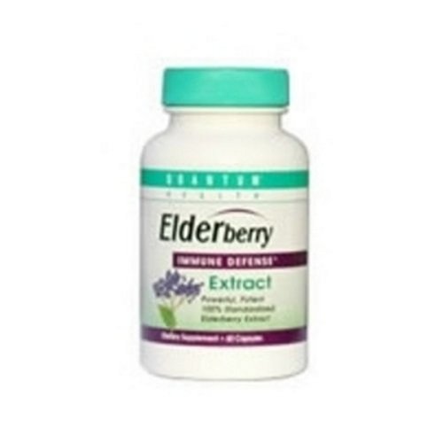 Quantum Health, Elderberry Extract Capsule, 60-Count Packages by Quantum